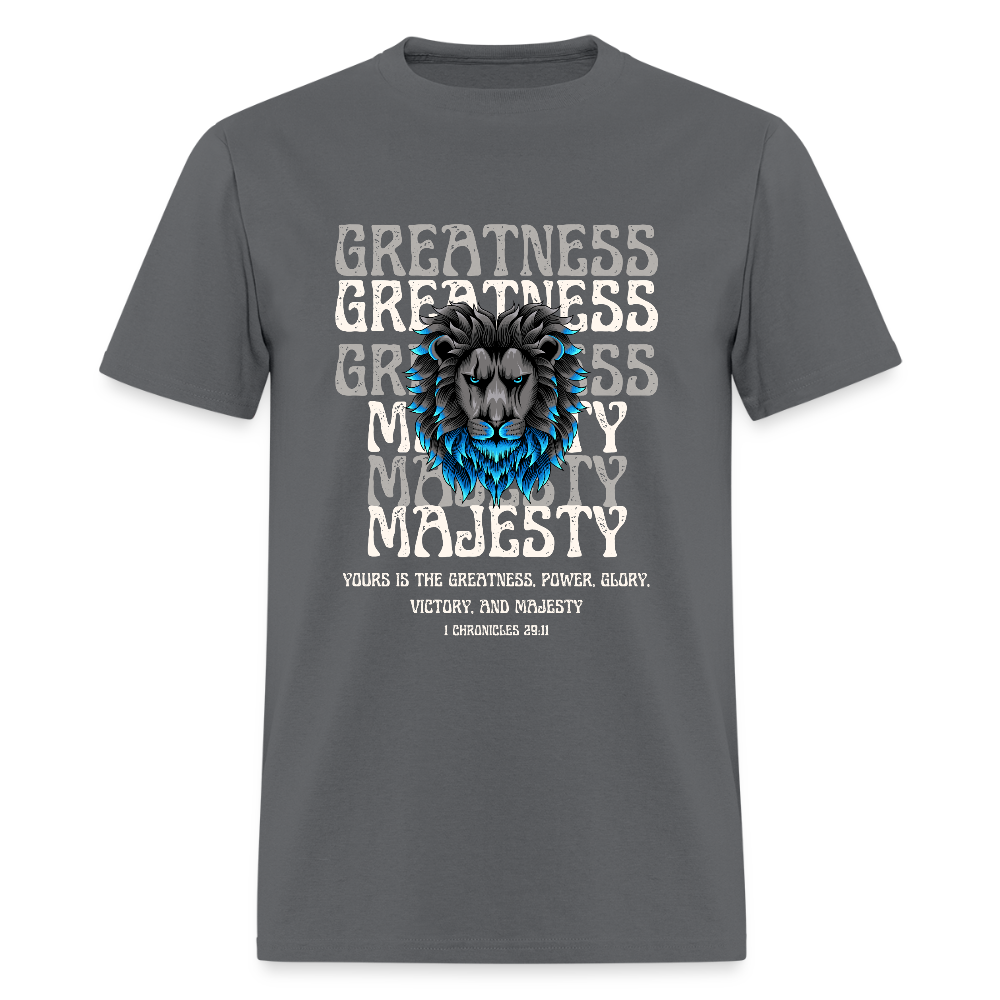 Greatness | Men's T-Shirt - charcoal