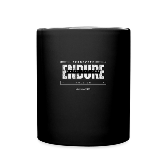 Endure | Full Color Mug | Black - black