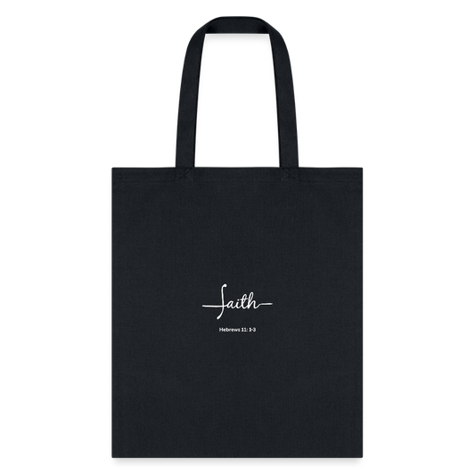 Faith | Tote Bag - black