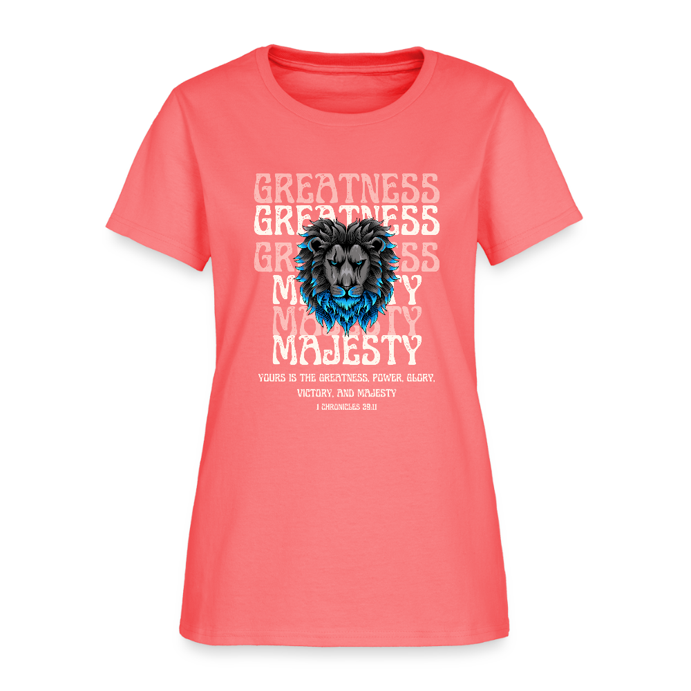 Greatness | Women's T-Shirt - coral