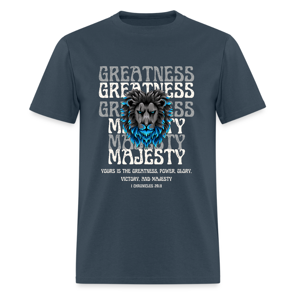 Greatness | Men's T-Shirt -  blue dusk