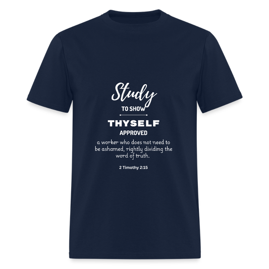 Study | Men's T-Shirt - navy