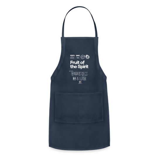 Fruit of the Spirit | Adjustable Apron - navy