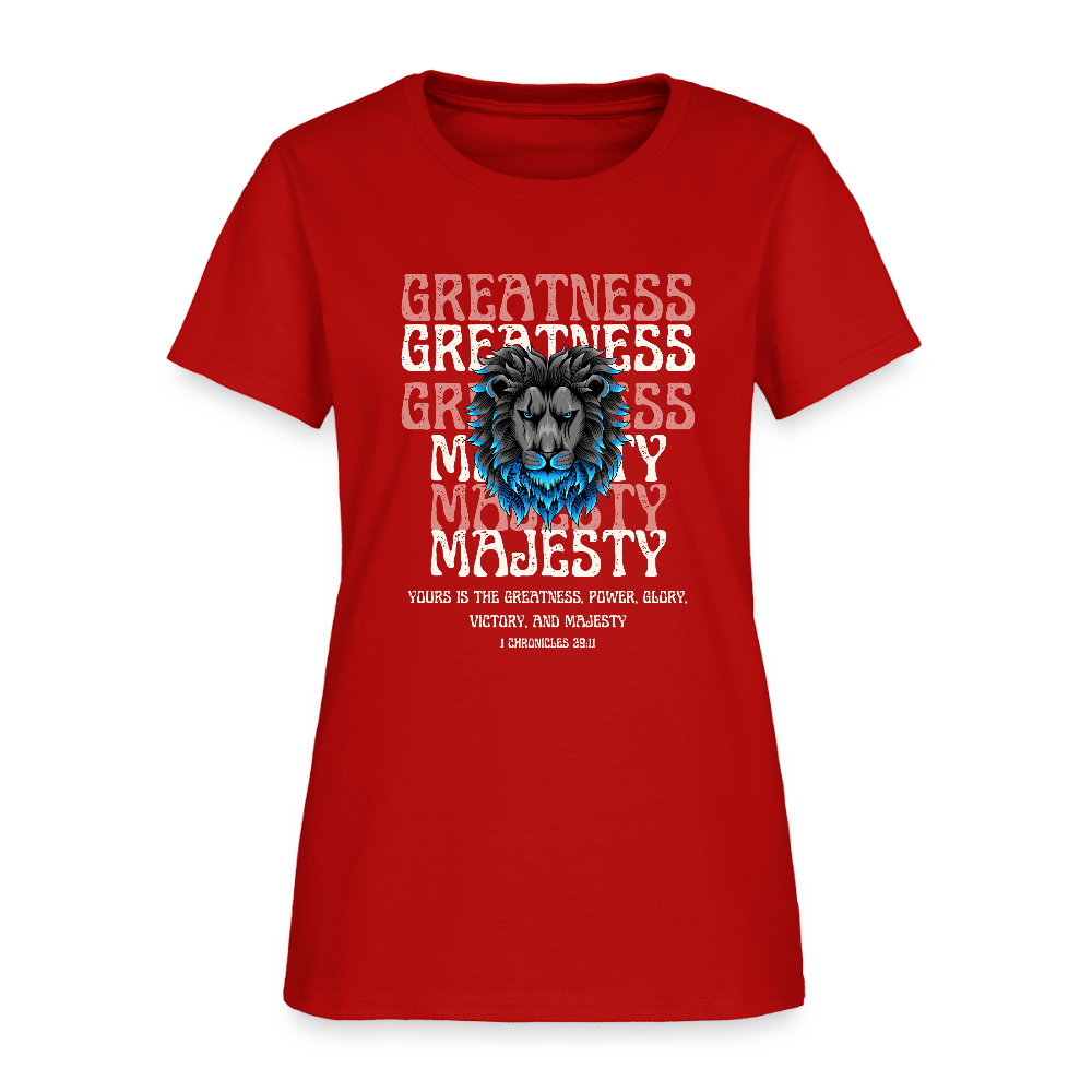 Greatness | Women's T-Shirt - red