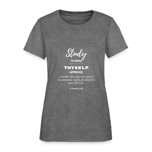 Study | Women's T-Shirt - graphite heather