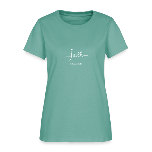 Faith | Women's T-Shirt - aquatic