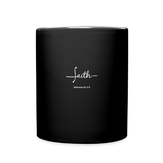 Faith | Full Color Mug | Black - black
