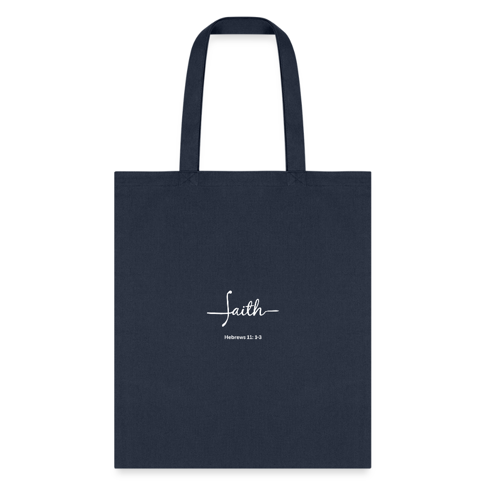 Faith | Tote Bag - navy