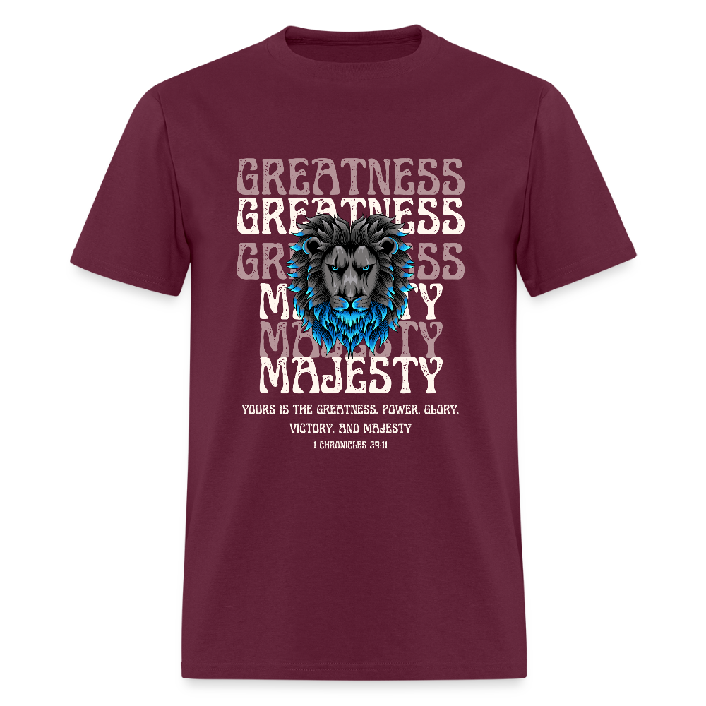 Greatness | Men's T-Shirt - burgundy
